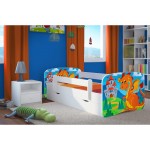 Postelja Babydreams Zmaj in grad